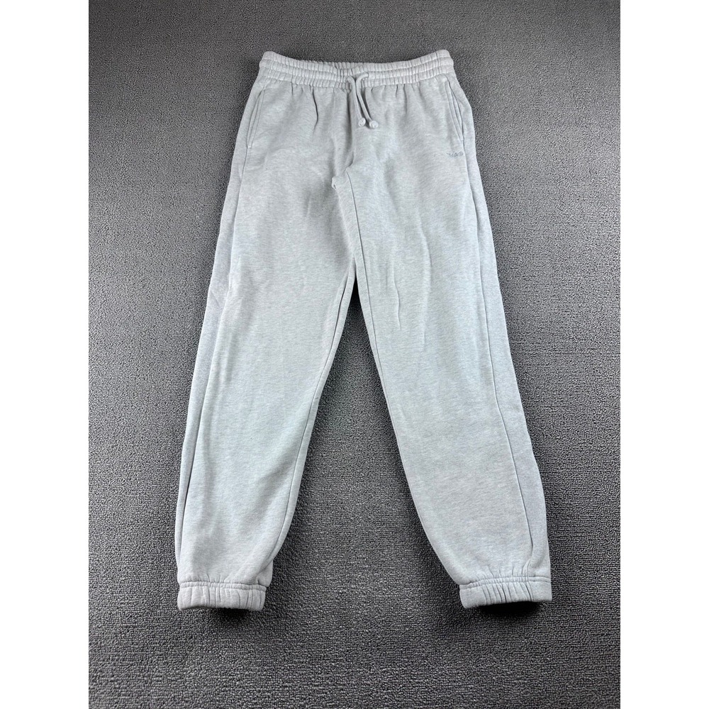 TNA Sweatpants Women S Gray Cozy Fleece Boyfriend Fit Fleece Activewear Sporty
